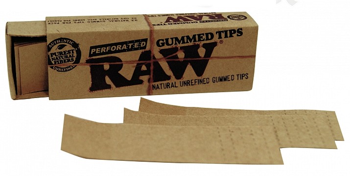 raw perforated gummed tips high altitude